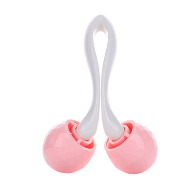 

Manual Convenient Roller Thin Waist Double Ball Massager Belly Massage Tool Body Slimming Product