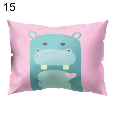 

Cute Bear Elephant Throw Pillow Protector Case Cushion Cover Bedding Articles