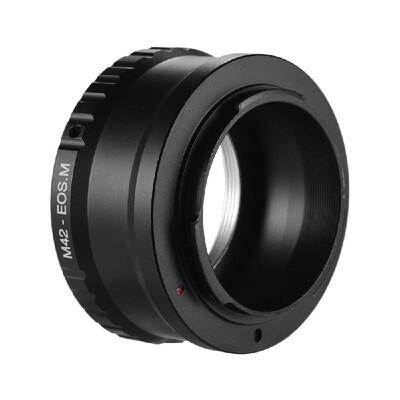 

M42-EOS  Lens Mount Adapter Ring for M42 Lens to Canon EOS  Series Cameras for Canon EOS  M2 M3 M5 M6 M10 M50 M100 Mirrorless C