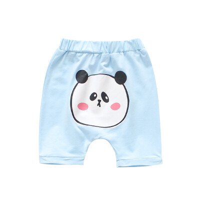 

Summer Baby Shorts Baby Boys Clothes for Girls Cartoon Print Short Kids Knee Length Casual Shorts