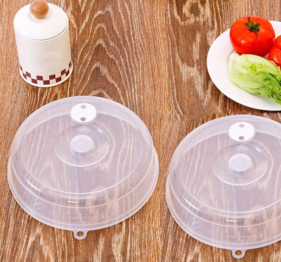 

Gobestart 1Pc Food Cover Microwave Oil Cap Heated Sealed Cover Kitchen Tool