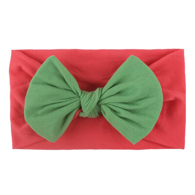 

New Baby Cute Girls Christmas Bowknot Design Headband Headwear Apparel Photography Prop Party Gift