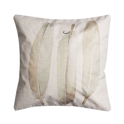 

UpperX Cotton Linen Throw Pillow Case Sofa Car Home Waist Cushion Cover
