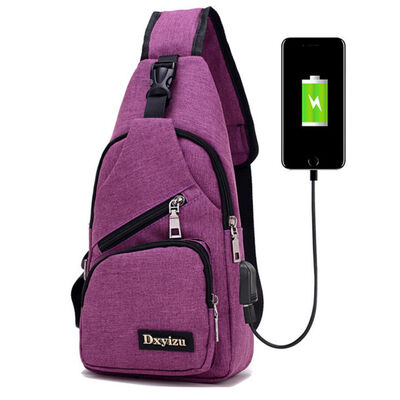 

Canvas Men&Women Chest Pack Single Shoulder Strap Back Pouch Crossbody Sling Shoulder Chest Pouches Travel