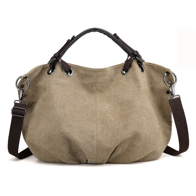 

Tailored Fashion Womens Multi-Function Large Capacity Canvas Shoulder Bag Travel Bag