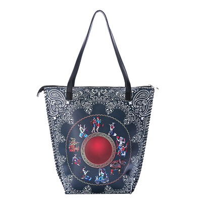 

Tailored Womens National Handbag Shoulder Handmade Fashion Shopping Bag Mummy Bag