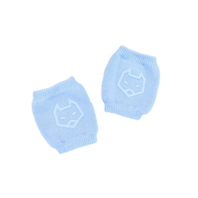 

Kids Simple Anti Slip Unisex Baby Crawling Clothing Accessories Mesh Knitting Cartoon Short Knee Pads 5 Colors