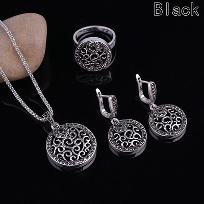 

Necklaces Fashion Brand Luxury Temperament Fine Jewelry Women Water Drop Crystal Pendant Retro Necklace
