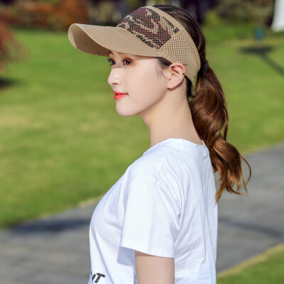 

Empty top hat womens spring&summer leisure Korean mix&match sweet letter baseball cap knitting cap outdoor sun hat