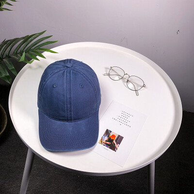 

Hat Female Spring&Summer Retro Washed Denim Pure Baseball Cap Korean Chao Ren Street Outdoor Hip-hop Duck Tongue Cap