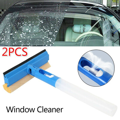 

Willstar 12PCS Double-Sided Glass Cleaner Window Scraper Glass Wiper Cleaning Tool Multi-Function Window