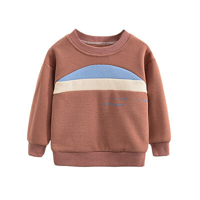 

New Autumn Kids Baby Girl Pullover 0-4T Patchwork Design Sweatshirts Casual Cute Toddler Blouse Long Sleeve Outerwear