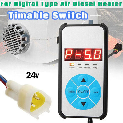 

Car Auto Digital Timer Air Diesel Heater Switch Parts Replacement 12V 5KW 5000W