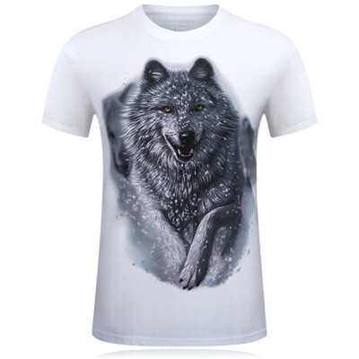 

WomensMens T-shirt O-Neck Short Sleeved 3D Print Funny Cotton Casual Tees Tops Plus Size 6XL