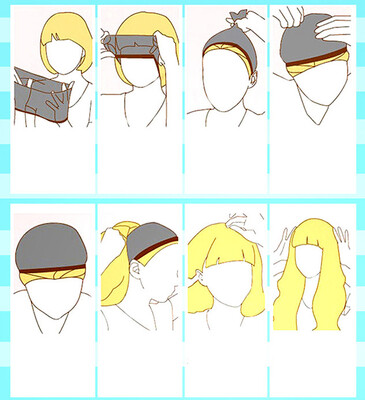 

Gobestart Pretty Girls Clip On Clip In Front Hair Bang Fringe Hair Extension Piece Thin