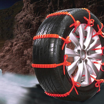 

Car Snow Chains Emergency Anti-slip Tire Belt for Most Cars SUV Trucks Winter Universal Amazing Traction Durable 20 pcs