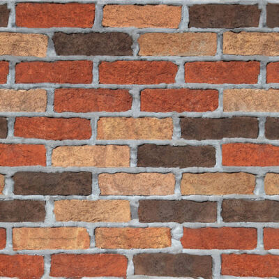 

Hot Creative 3D Fake Brick Wall Stickers Self-Adhesive PVC Wallpaper Decorative Posters Peel&Stick Cafe Bar Retro Wall Stick