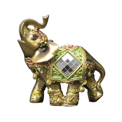 

Home Decoration Accessories Elephant Shape Decoration Unique Household Decoration Resin Decoration Craft Figurines Miniatures