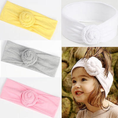 

Girl Kids Baby Toddler Infant Cotton Knotted Headband Hairband Head Band 1PCS
