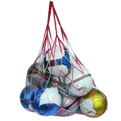 

Outdoor Sports Soccer Net 10 Balls Carry Net Bag Portable Football Balls Net Bag