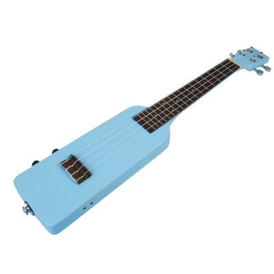 

Creative Bottle Shape 23" Solid Wood Okoume Electric Ukulele Ukelele Uke Kit with Carrying Bag 35mm Audio Cable 4pcs Extra String