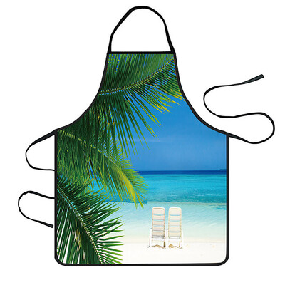 

Toponeto Home Women Waterproof Cute Cartoon Kitchen Restaurant Cooking Bib Apron Aprons