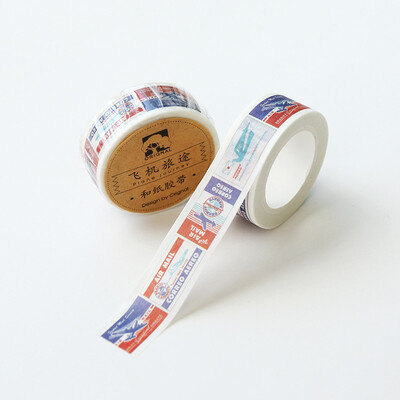 

Original Japanese Style Paper Tape Stickers Colorful Hand Tearing Tape Fashion Pocket DIY Tape Party Supplies