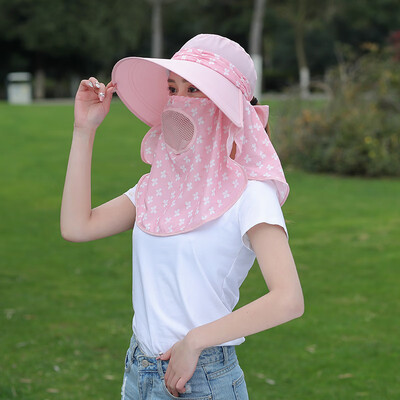 

Riding an electric motorcycle hat lady summer sun hat wind sun sun hat ultraviolet sun hat sun cap summer