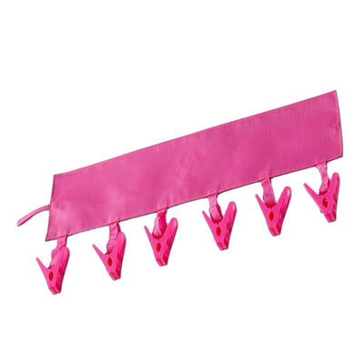 

Portable Cloth Clothes clips Folding Clothes-Pegs Bathroom Clothes Hanger Fabric Clothespin