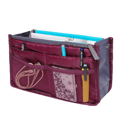 

Toponeto Portable Multifunction Dual Zipper Storage Bag Cosmetic Organizer Holder