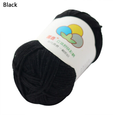 

Gobestart Hand-Woven 5 Strands of Milk Cotton Warm Soft Scarf Sweater Wool Thread
