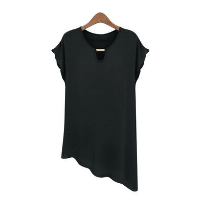 

Summer Ladies Women Loose t Shirt Casual Chiffon Short Sleeve Vest Shirt Tops 2037