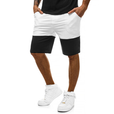 

Gobestart Summer New Mens Casual Sports Slim Color Matching Jogging Five Points Shorts