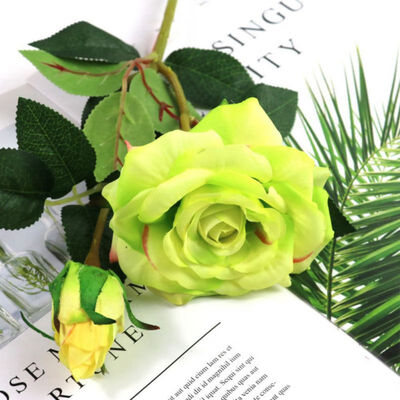 

Artificial Chinese Rose Flowers Chinese Rose Branch for Home Shop Decor Fake Flower Bouquet Simulation Chinese Rose Decor
