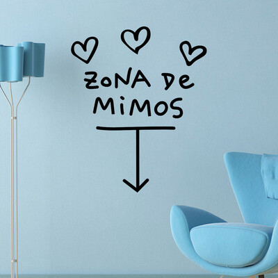 

Gobestart Zona De Mimos Home Decor Wall Sticker Decal Bedroom Vinyl Art Mural