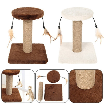 

Willstar Cat Tree Catlike Board Cat Claws Exercise Tool Sisal Cat Toy Climbing Frame Scratching Pad Pet Products