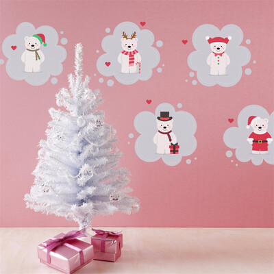 

Tailored 2018 Merry Christmas Household Room Wall Sticker Mural Decor Decal Removable