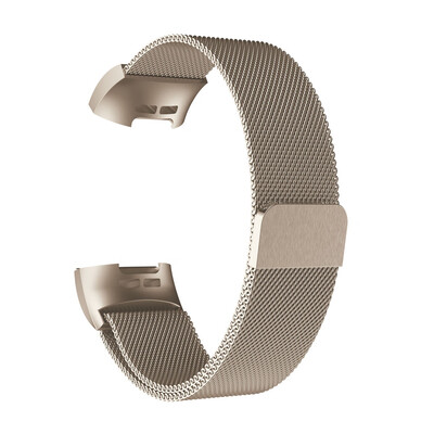 

〖Follure〗Milanese Stainless Steel Watch Band Strap Bracelet Film For Fitbit Charge 3