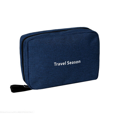 

Hanging Travel Toiletry Quality Wash Bag Business Waterproof Zippered Cosmetic Makeup Pouch Personal Bath Storage Organizer