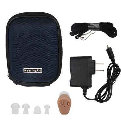 

AXON K-88 Rechargeable In Ear Hearing Aid Invisible Audiphone Sound Voice Amplifier for Hearing Loss Elderly