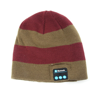 

EDAL Men Women Bluetooth 30 Headset Mic Call Soft Warm Beanie Hat Wireless Smart Cap Headphone Headset Speaker Mic