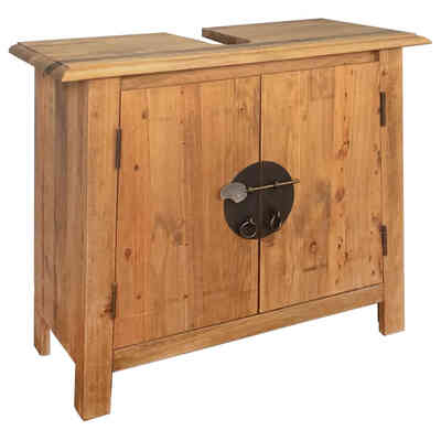 

Bathroom Vanity Cabinet Solid Recycled Pinewood 276"x126"x248