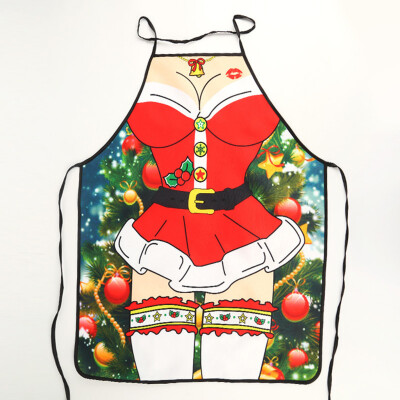 

Tailored Printing Kitchen Apron Santa Apron Elf Apron Christmas Decorations