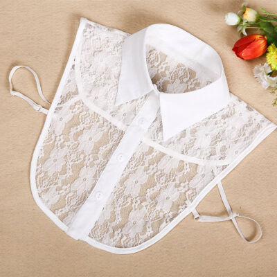 

New Design Womens Lace Detachable Hollow Fake Lapel Blouse Collar Necklace Removable Choker 16 Types