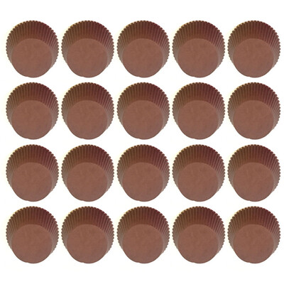 

100Pcs Food Grade Round Muffin Cases Paper Cupcake Liner Wrapper Baking Mold Cupcake Maker Mold Tray