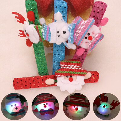 

Many beautiful recall 4 pieces of Christmas decorations Christmas decorations Christmas tree package Christmas ornaments ornaments pat ring sequins doll bracelet