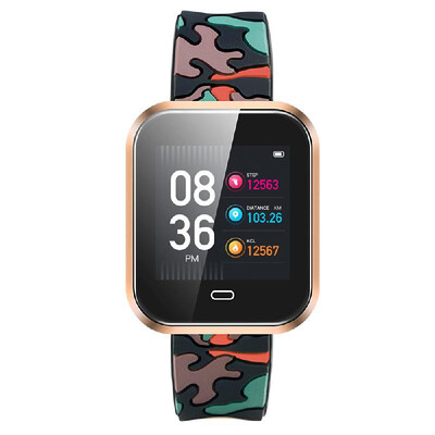 

Q7S Smart Sports Bracelet Tracker Heart Rate Sleep Monitor Intelligent Remind Fitness Wristband With 13inch Screen Watch Compatib