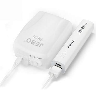 

Portable 4000MAh Battery Storage Air Pump ACDC Dual Use For Fish Aquarium USB Charge EU Plug
