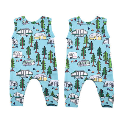 

Sleeveless Baby Boy Girl Infant Romper Casual Dungarees Jumpsuit Playsuit Outfit