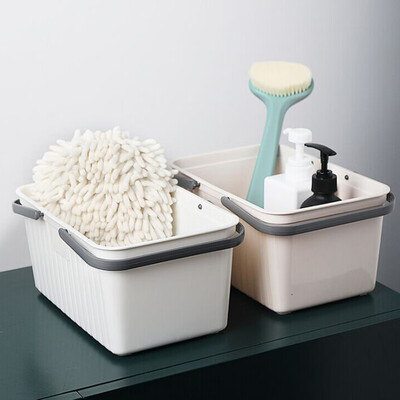 

Toponeto Plastic Hand Bath Shower Basket Kitchen Storage Basket Storage Basket